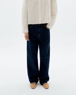 Dark navy high rise Theresa jeans