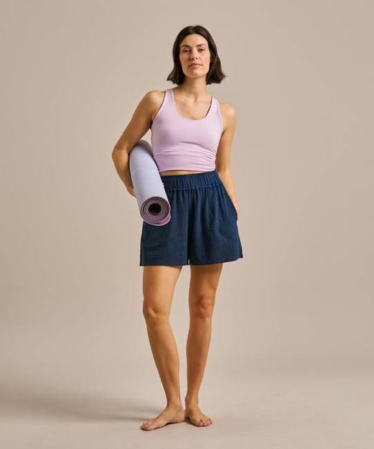 Breathable Cotton Gauze Shorts