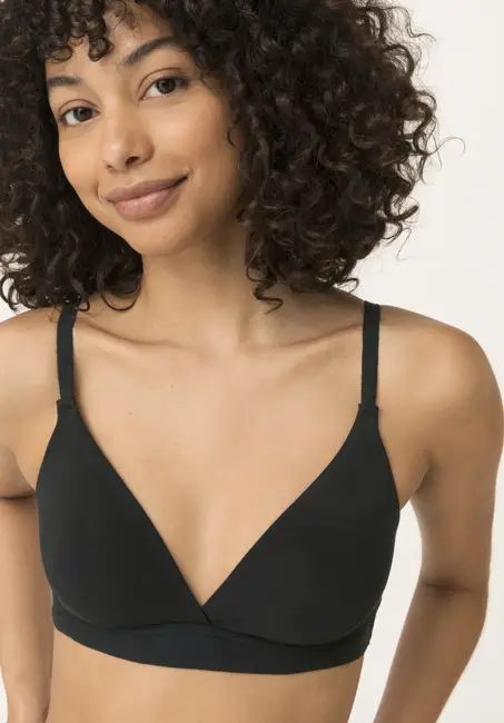 PURE SENSE non-wired triangle bra made from organic cotton and Tencel™Modal