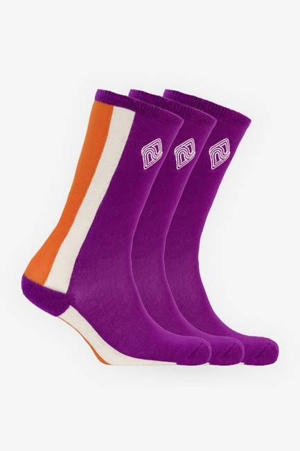 Retro - Purple Sock Day - Pack of 3 Pairs