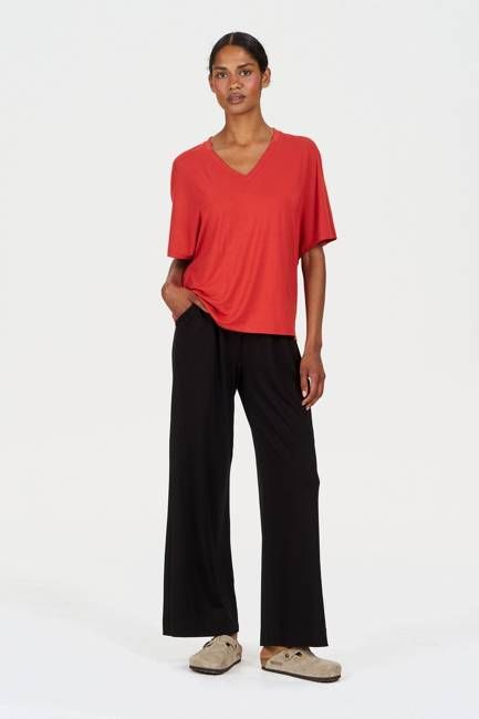 BINITA Modal Trouser - Black
