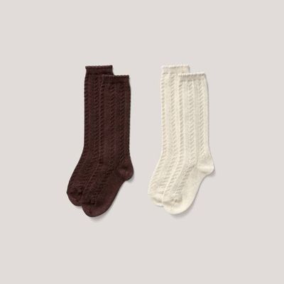 Frond Knee Sock Set