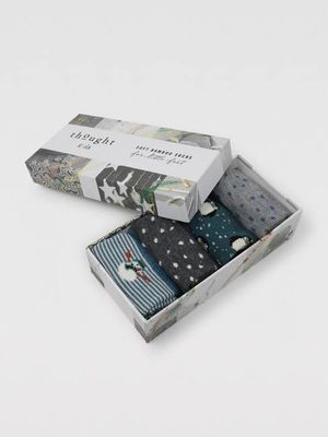 MERI CHRISTMAS BABIES 4 SOCKS GIFT BOX - MULTI