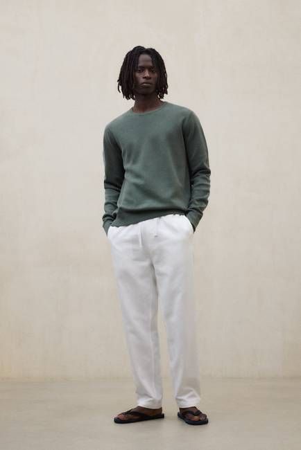 GREEN ZANO SWEATER
