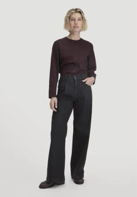 Jeans Super Wide Leg BETTER RECYCLING made from organic denim