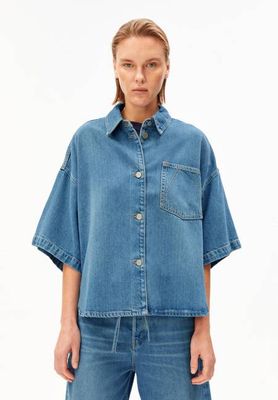 S SLV DENIM OVERSHIRT | laguna
