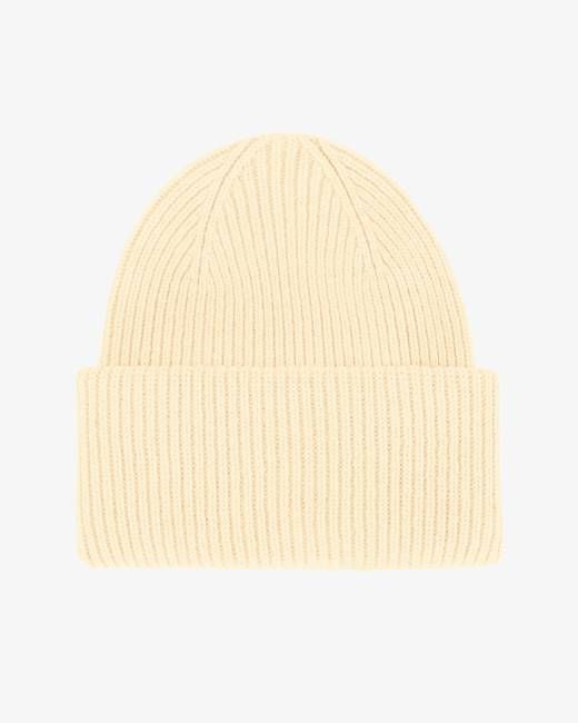 Merino Wool Hat - Soft Yellow