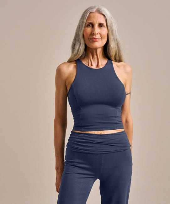 Ultimate Balm Twist Back Crop Top