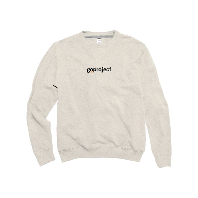 Go Project Embroidered Crew