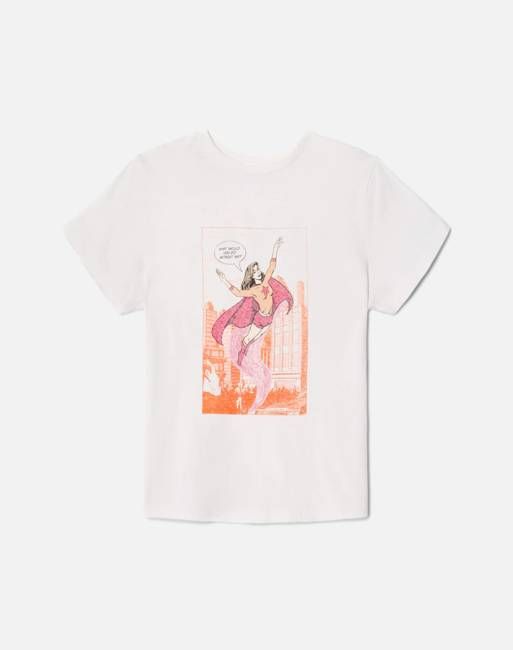 Classic Tee Super Hero - Vintage White