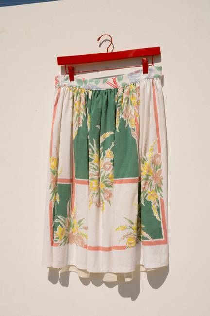 Stella Drindle Skirt - Floral/Blackpool (L)