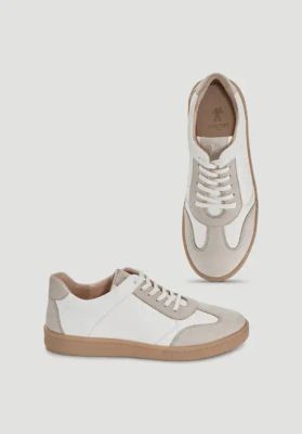 Court sneakers made of chrome-free tanned leather