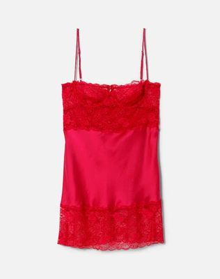 90s Silk Slip Dress -#1073