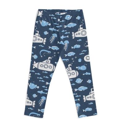 Leggings - Submarines Navy & Blue