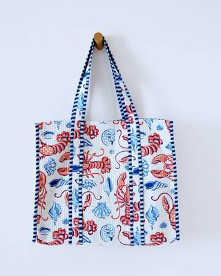 Lobster Landing - The Traveler Tote - Cloud