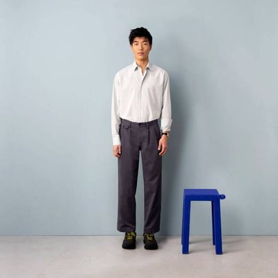 LEICHTE WEITE CHINOHOSE
