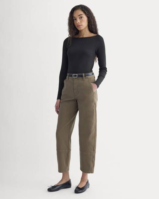 The Utility Barrel Pant | Beech | Regular