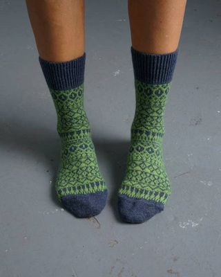 Tomi Wool Jacquard Sock