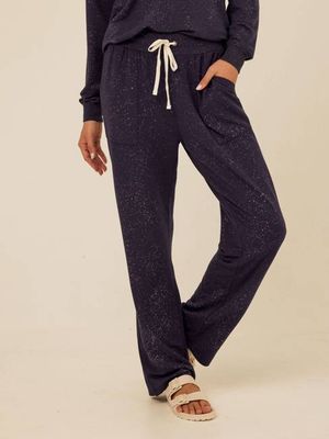 Theresa Spray Wash Modal Terry Straight Leg Pant