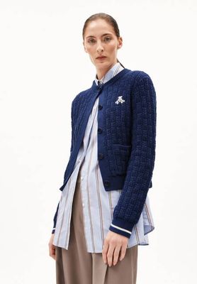 JULIAANAS STRUCTURE CARDIGAN | blue noon