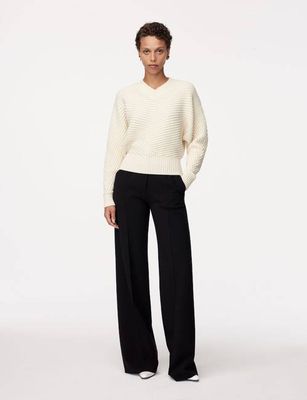 Merino Wool Dolman Sweater | Ivory