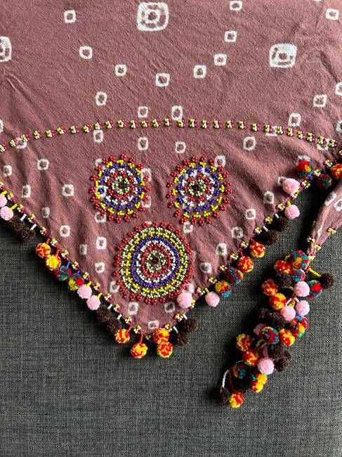 Brn/Multi Datu Tangkulo Scarf (Indigenous)