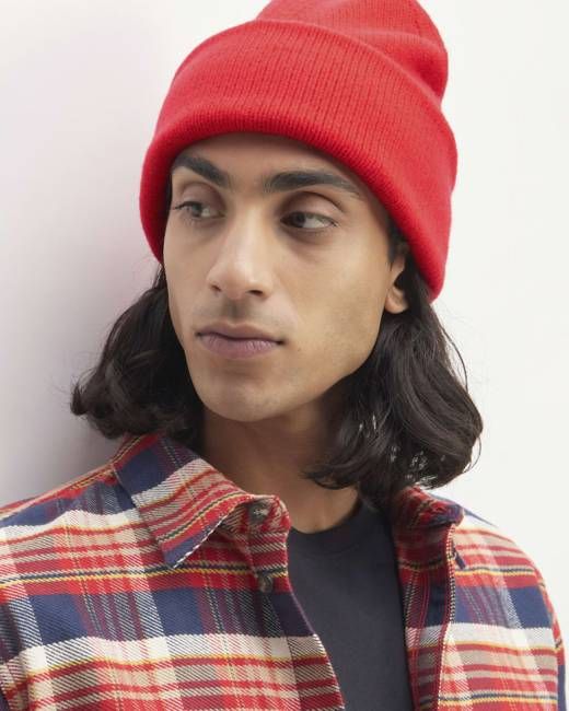The Good Merino Wool Beanie  | Classic Red