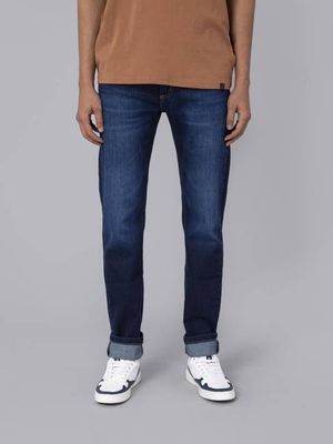 MEN'S RAY DARK BLUE REGULAR STRAIGHT-LEG JEANS
