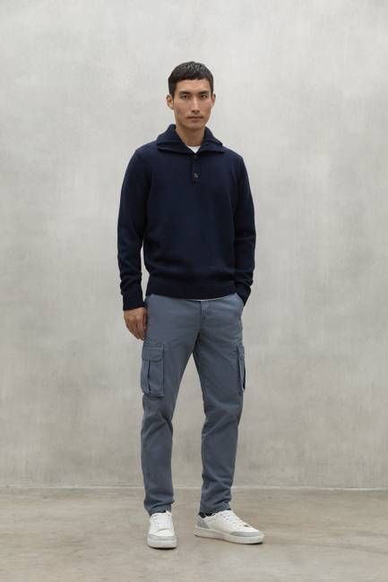 NAVY BLUE IDESIA SWEATER