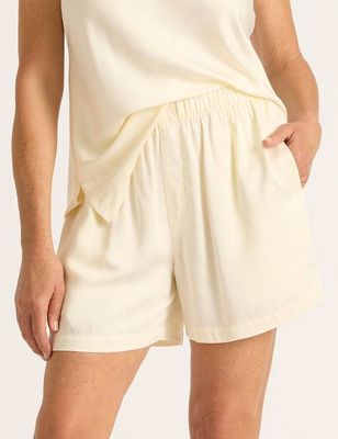 Vegan Silk Short - Pearl