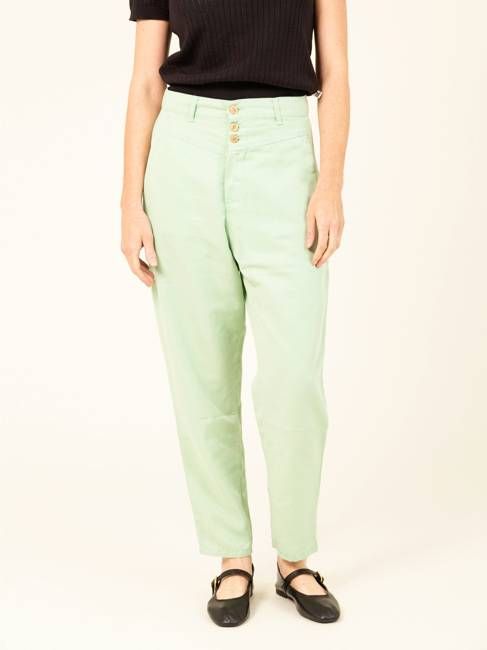 TENCEL™ Lyocell fibers ELIS MINT JOGGER PANTS