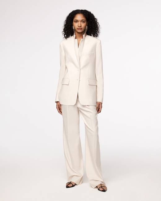 Oversized Blazer | Parchment