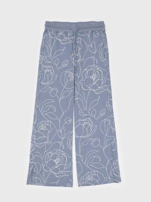Wide Leg Pants | Garden Rose