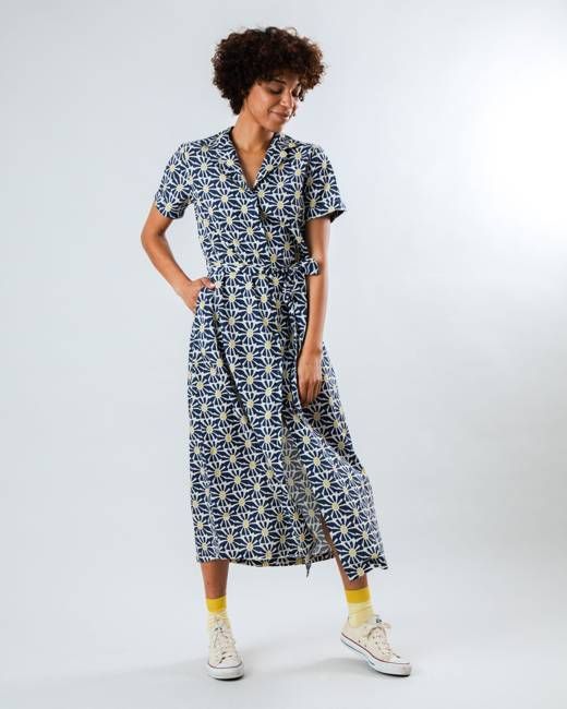 Marisol Long Dress Navy