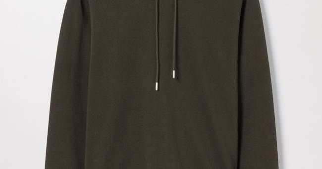 Mud Green Hoodie | Organic Cotton Loopback | Asket