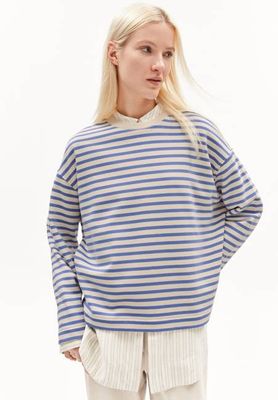 FRANKAA MAARLEN STRIPE | blue bloom-undyed