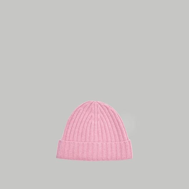 The Cashmere Beanie | Bubblegum