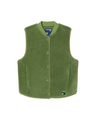 Green fleece Jay vest