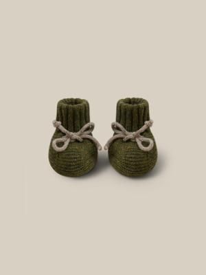 Forest Wool Booties