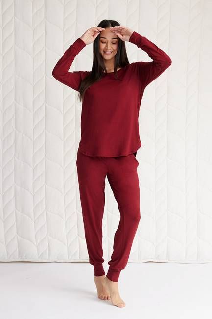 Relaxed Long Sleeve Top + Harem Pant