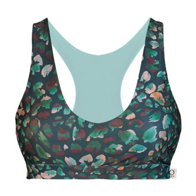 Recycling Bikini-Top Ijoris Juvel + smaragd (grün) - kaufen