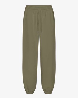 Organic Relaxed Sweatpants - Dusty Olive