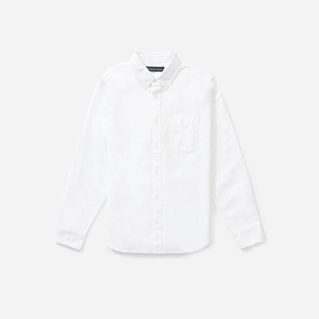 The Standard Fit Japanese Oxford Shirt | Uniform | White | Tall