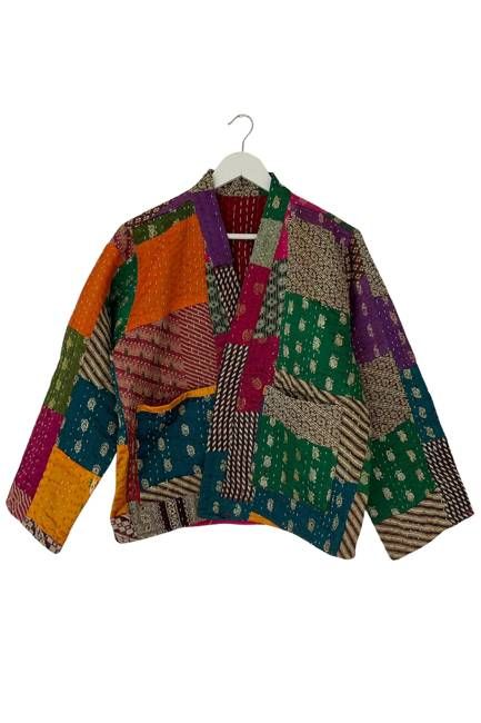 NEW! Vintage Patchwork Stories Jacket No.1