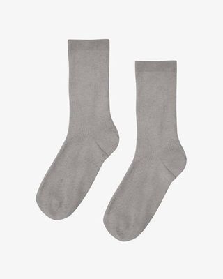 Women Classic Organic Sock - Heather Grey