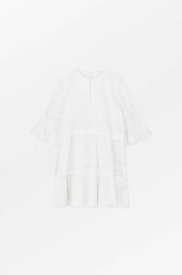 Fiore dress - Optic white