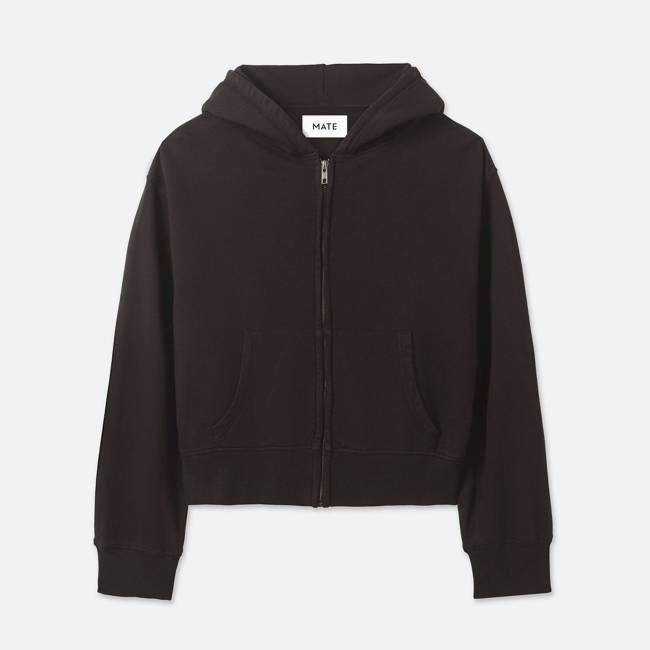 Organic Fleece Zip Hoodie