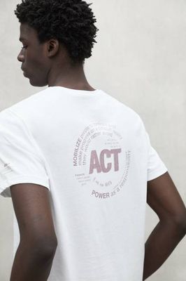 WHITE ACT T-SHIRT