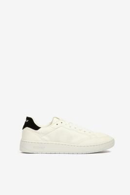 WHITE/BLUE DEIAL TRAINERS