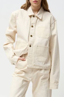 WORKMAN DENIM JACKET ECRU